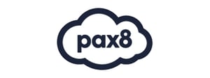 a nifty cloud that surrounds the word 'pax8'