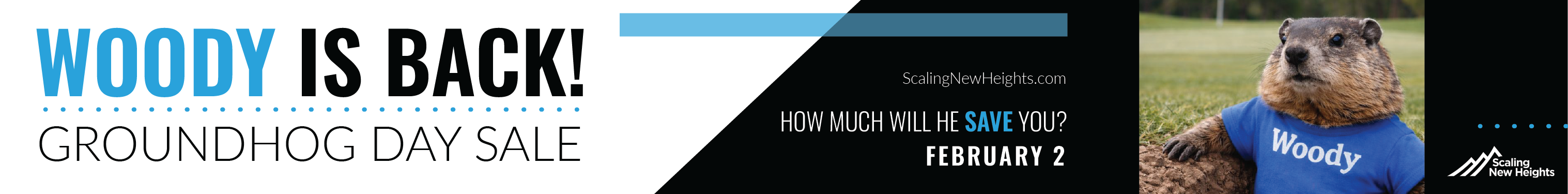Groundhog Day Banner